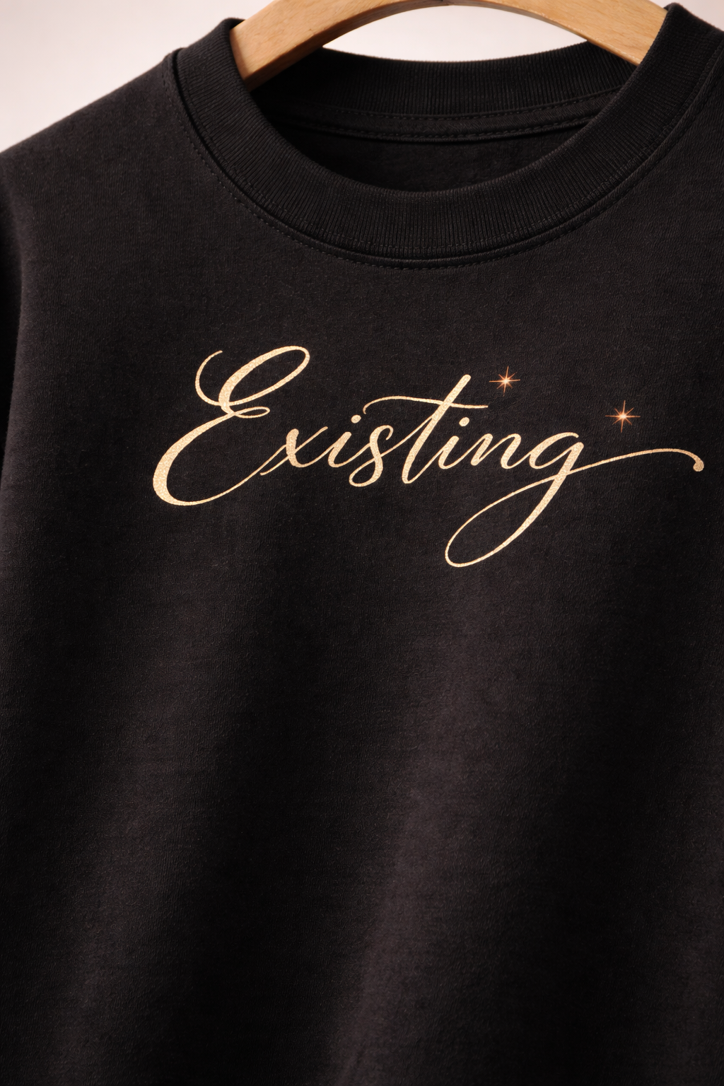 EXISTING T-SHIRT BLACK