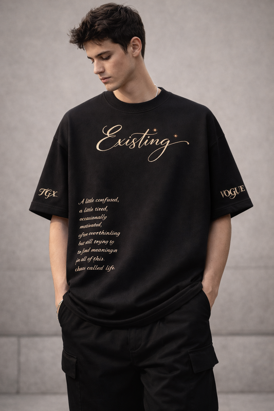 EXISTING T-SHIRT BLACK