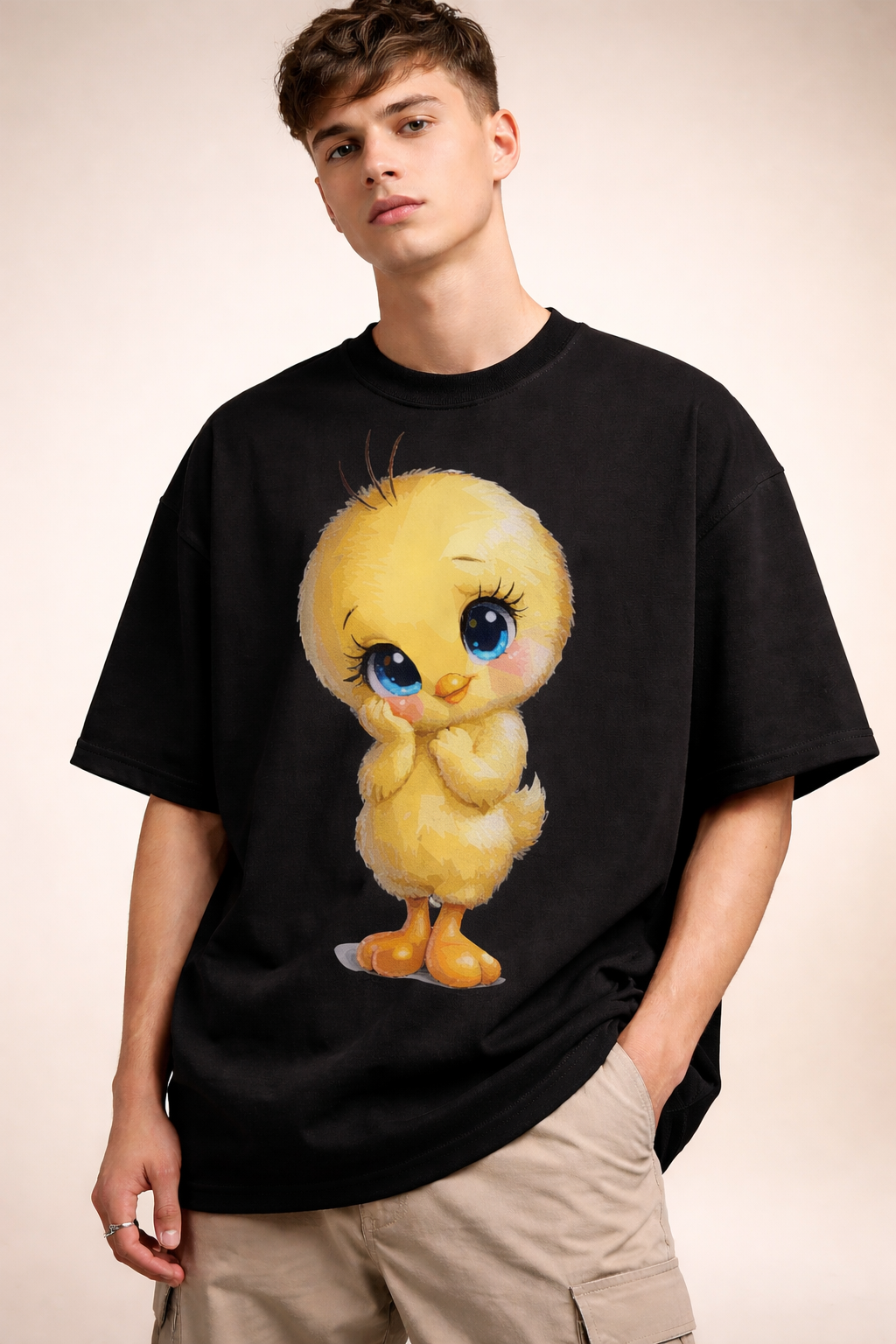 Tweety Black T-shirt